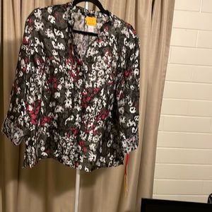 NWT Ruby Rd.  blouse size 14